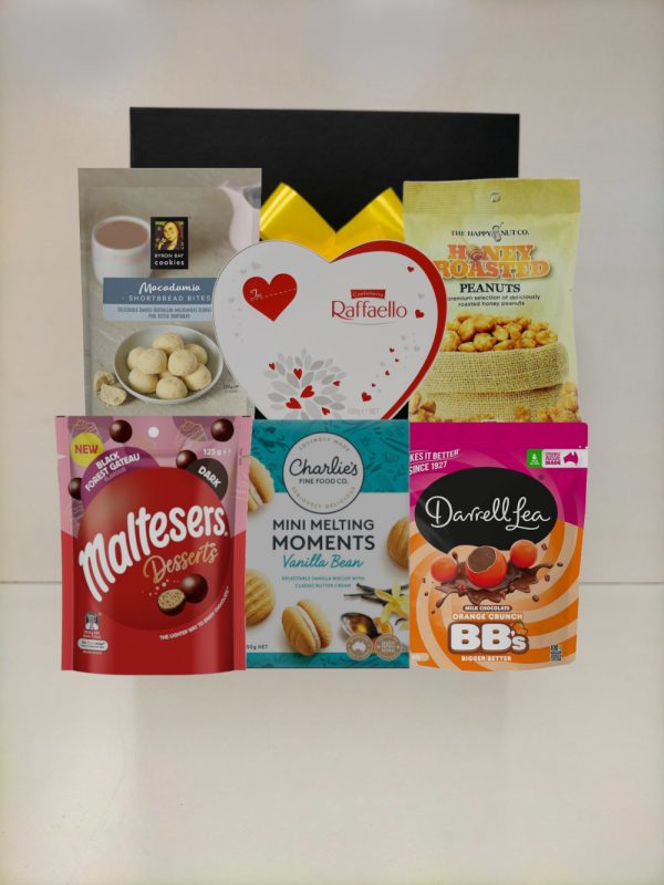 Raffaello coconut almond heart gift hamper